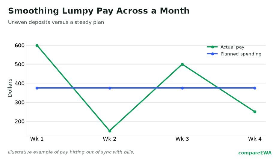 Surviving Irregular Income: Managing Money Between Uneven Deposits